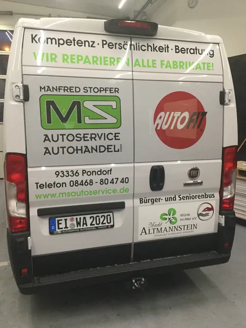 Teilfolierung – DOHN Werbetechnik
